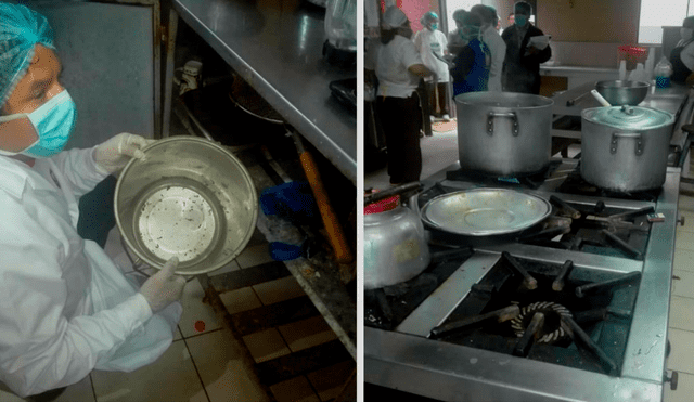 Huánuco: área de alimentos de Hospital de Tingo María con cucarachas y heces de roedores