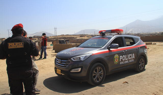 Policía captura a sujetos tras realizar disparos en cerro Cabras en Trujillo