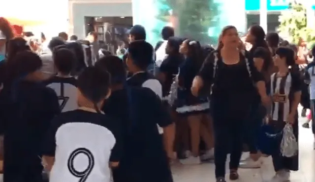 Escolares de un centro educativo bailan al ritmo de una canción de Alianza Lima [VIDEO]
