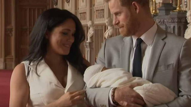 Meghan Markle y príncipe Harry: La primera fotografía del bebé real