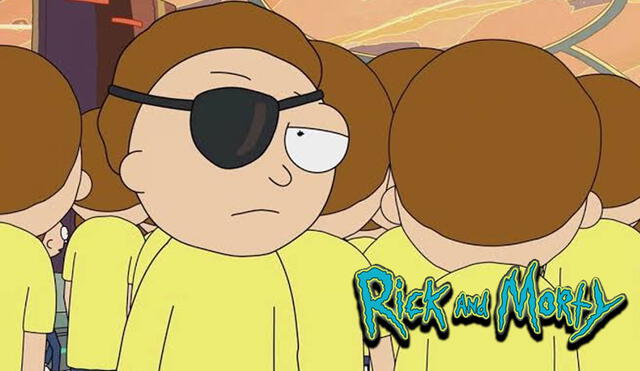 El Morty Malvado es uno de los antagonistas principales de la serie animada.