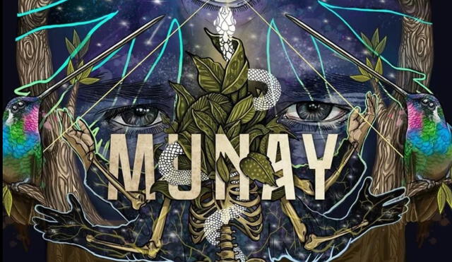 La tapa de Munay, su nuevo disco, inspirado en la palabra quechua que significa amor.
