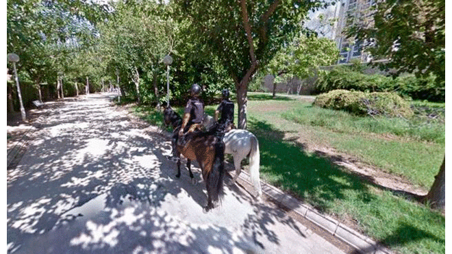 El sujeto contaba con antecedentes penales. Fuente: 20 Minutos / Google Street View.