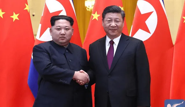 Kim Jong-un se reunió con Xi Jinping en China