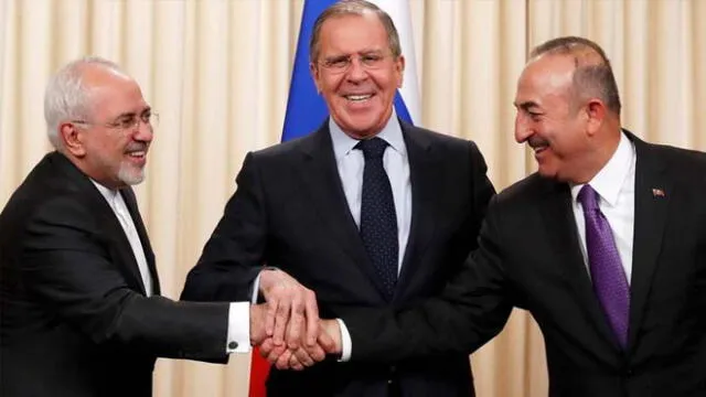 Rusia, Irán y Turquía buscan consenso para poner fin a crisis en Siria