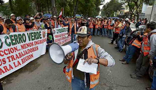 Trabajadores mineros del Sur preparan huelga