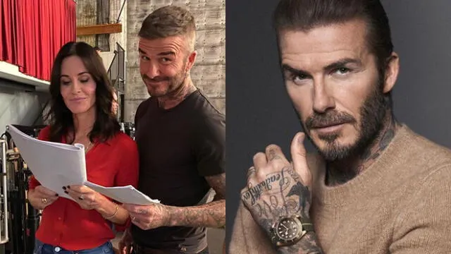 Courtney Cox hace atrevida caricia a David Beckham dentro de jacuzzi [FOTOS]