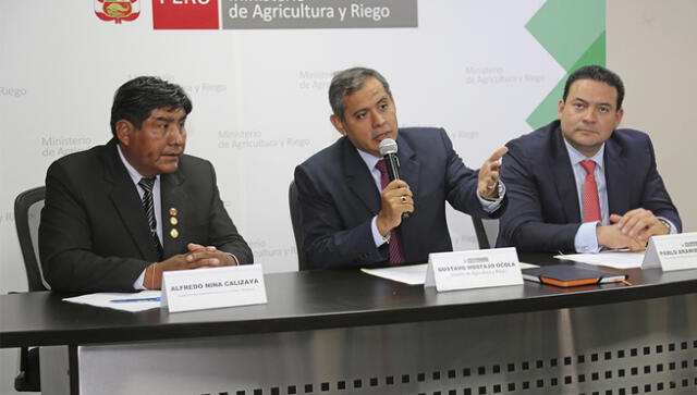 Ministerio de Agricultura transfirió S/ 140 millones a gobiernos regionales y locales