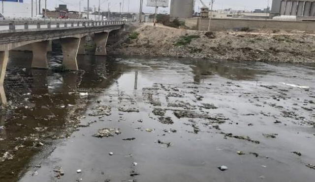 Rio Moche contaminación. Foto N60.