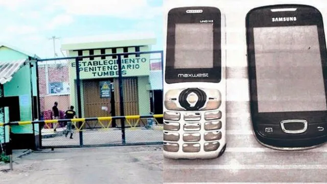 Tumbes: cae un abogado con dos celulares en el penal de Puerto Pizarro