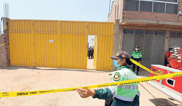 Escenario. Los cuerpos fueron rescatados luego de varias horas, con ayuda de la Policía. Foto: URPI