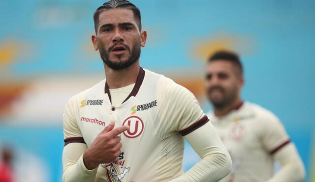 Jonathan Dos Santos reveló que espera quedarse en Universitario para hacer historia. Foto: Universitario de Deportes