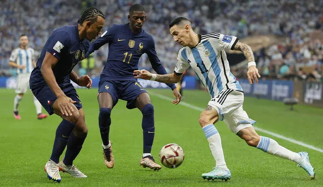Argentina y Francia se enfrentaron en Lusail por la gran final del Mundial Qatar 2022. Foto: EFE