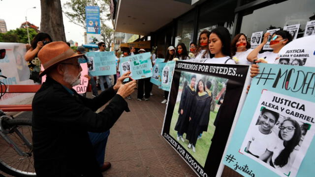 Realizaron plantón en McDonald’s de Miraflores para exigir justicia por muerte de jóvenes trabajadores
