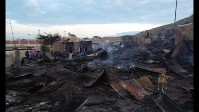 Piura: dos niños salvan de morir tras incendio que destruyó vivienda [VIDEO]