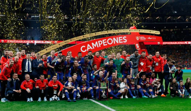 Barcelona aplastó 5-0 al Sevilla y se coronó campeón de la Copa del Rey 2018 [RESUMEN]