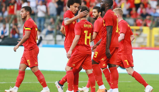 Bélgica se hace fuerte ante Egipto