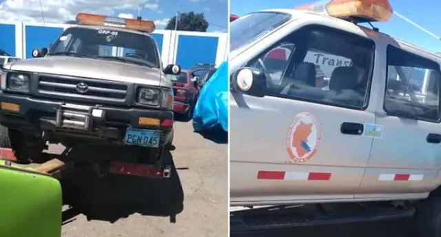 Remolcan camioneta del Gobierno Regional de Puno estacionada en zona rígida [VIDEO]