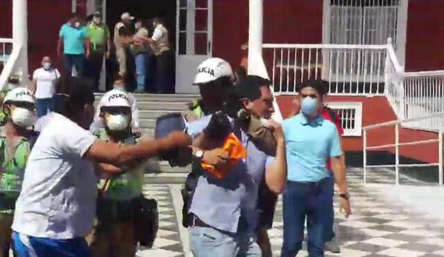 Alcaldes de Virú y Ascope fueron desalojados de reunión por coronavirus en Trujillo