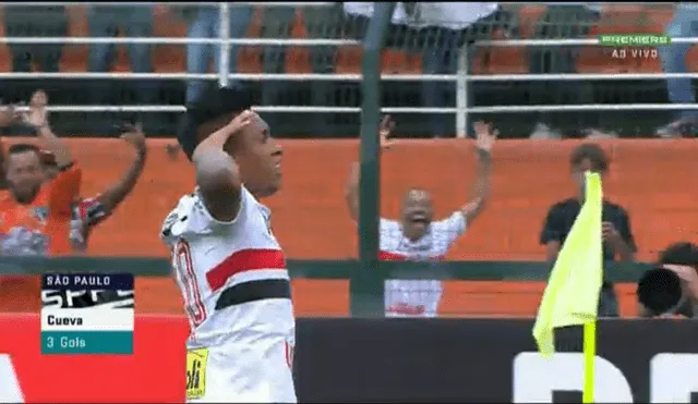 Christian Cueva anota increíble gol en el Sao Paulo-Santos por el Brasileirao [VIDEO]
