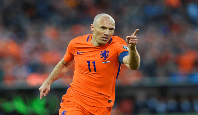 Holandés Arjen Robben anunció su retiro del fútbol a los 35 años