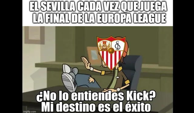 Inter vs. Sevilla: memes del partido.