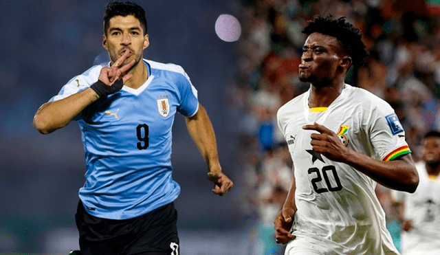 Uruguay y Ghana comparten el Grupo H con Portugal y Corea del Sur en el Mundial Qatar 2022. Foto: composición GLR/AFP