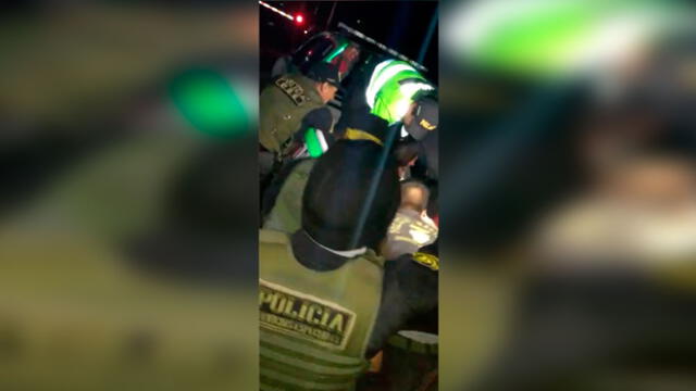 Policías sufren accidente de tránsito cuando viajaban de Chiclayo a Chachapoyas [VIDEO]