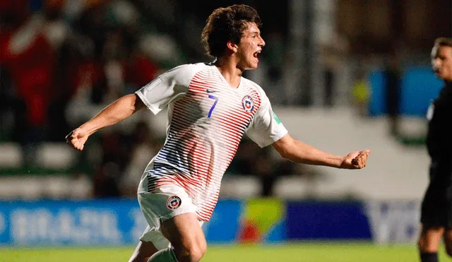 Chile venció 4-2 a Haití y sumó sus primeros tres puntos en el Mundial Sub-17. | Foto: @24HorasTVN