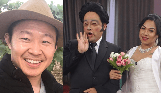Kenji Fujimori se pronunció al ver el adelanto de la parodia de su boda, donde él y su novia serán interpretados por Jorge Benavides y Dayanita | Foto: Instagram