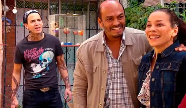 El actor Esteban Franco en una escena de la serie  Como dice el dicho. Crédito: captura  Televisa
