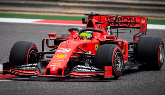 Mick Schumacher realizó pruebas con Ferrari y se acerca a la F1