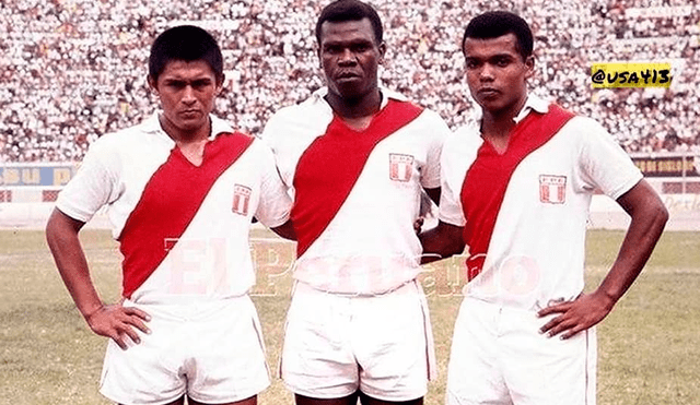 Pedro Pablo 'Perico' León junto a Teofilo Cubillas y Hugo Sotil. | Foto: Facebook de Teofilo Cubillas