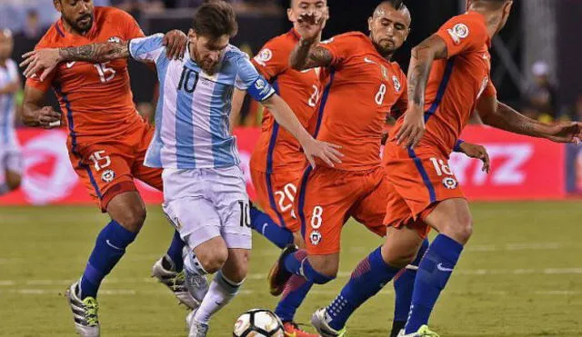 Argentina vs. Chile EN VIVO ONLINE: así formarían ambas escuadras 