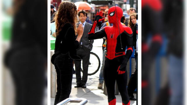 'Spiderman: Lejos de casa': filtran video del rodaje y revelan un nuevo traje