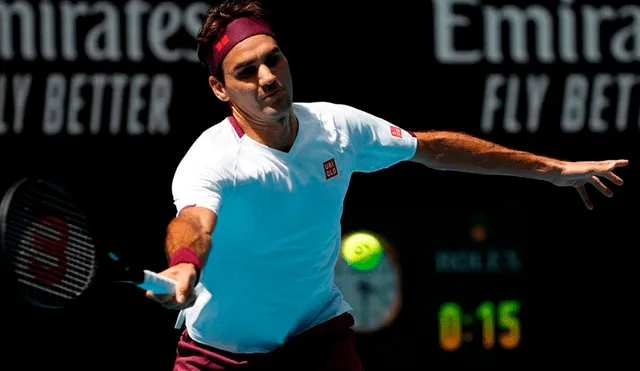 Roger Federer clasificó a las semifinales del Tennis Australian Open 2020.