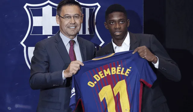 FC Barcelona: Dembélé lució el ‘11’ que dejó Neymar, pero no dudó en alabarlo