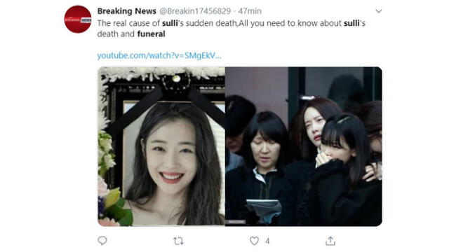 Fotos del funeral de Sulli, la cantante de Kpop victima de ciberacoso [VIDEO]