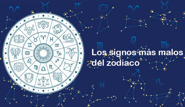 Signos más malos del zodiaco