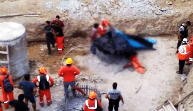 Sullana: obrero muere incrustado en varilla de construcción