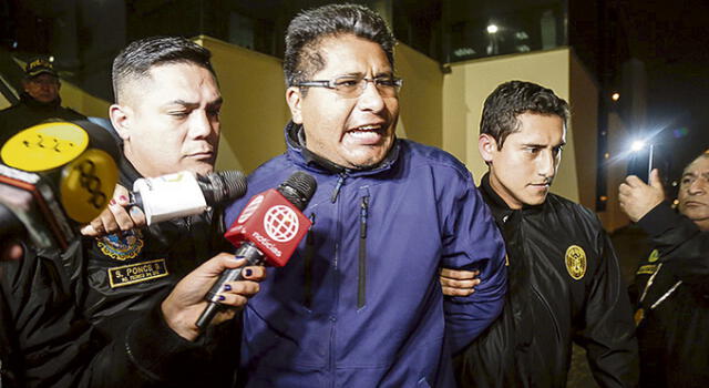 EN POLÉMICA. Walter Aduviri purga prisión desde agosto de 2019 luego de ser capturado en Lima.
