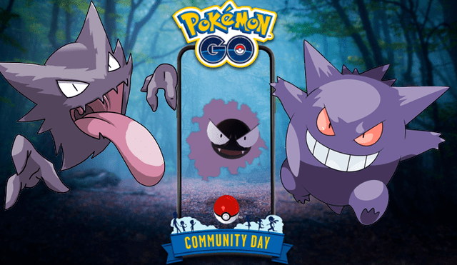 Gastly Community Day es nuevo evento de Pokémon GO. Foto: composición La República.