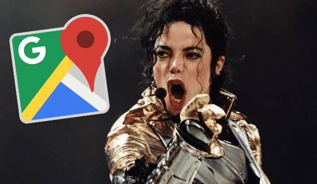 Un recorrido virtual en Google Maps muestra a un hombre vestido como Michael Jackon, si quieres verlo, desliza cada imagen hacia la izquierda.