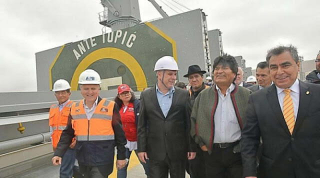 Evo Morales anuncia que Bolivia venderá gas a Perú
