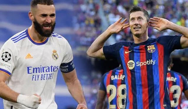 Real Madrid vs. Barcelona se enfrentarán por primera vez en el 2023. Foto: composición LR/AFP