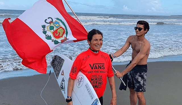 Sofía Mulanovich campeona del mundial de surf ISA Japón 2019