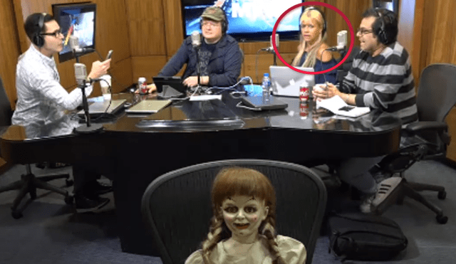 YouTube: aseguran que muñeca Annabelle cobró vida en programa de radio [VIDEO]