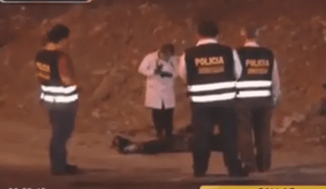 Callao: identifican cuerpo hallado calcinado dentro de bolsa de plástico [VIDEO]