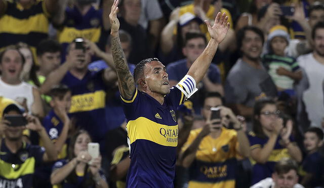 Carlos Tevez indicó que desea continuar jugando en Boca Juniors. Foto: AFP
