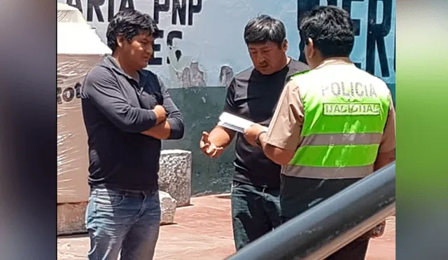 Detienen a tres extranjeros acusados de golpear a taxista en Arequipa.